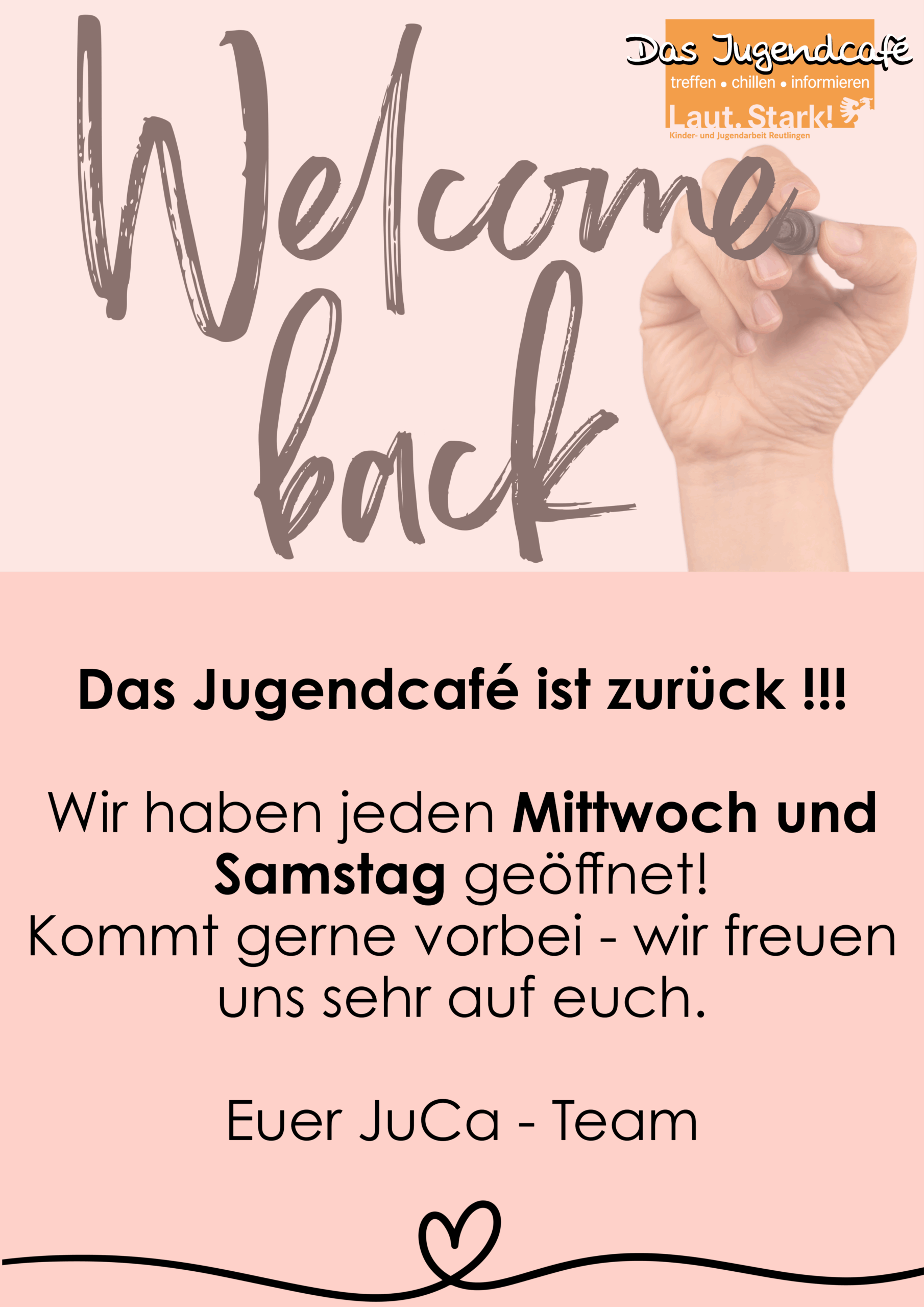 Das Jugendcafé ist zurück