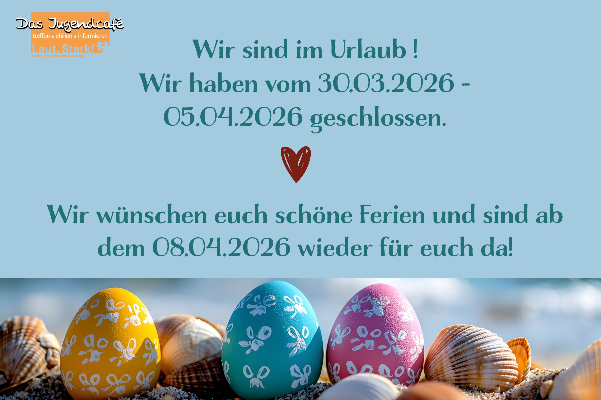 Oster – Schließzeit