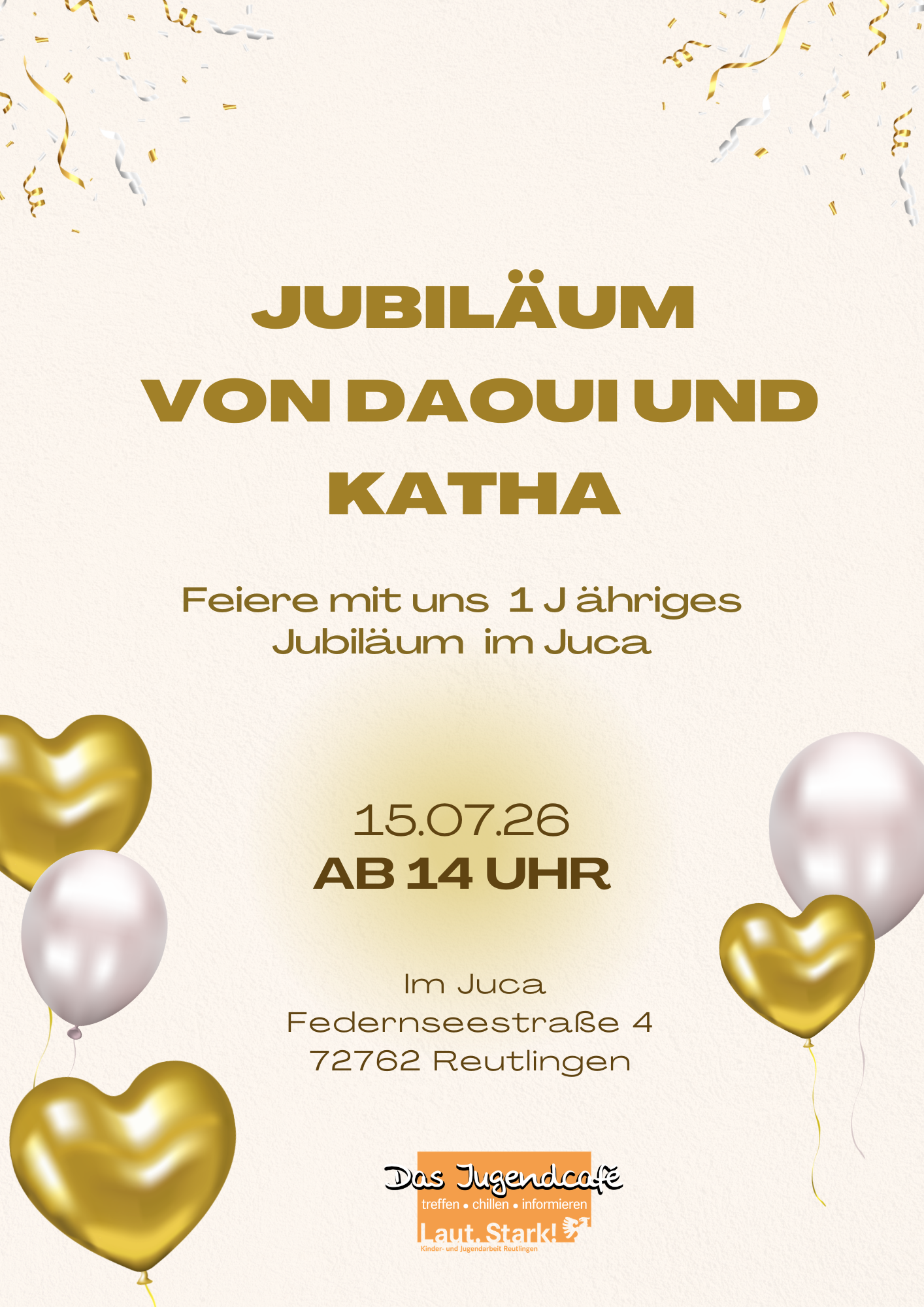 Jubiläum Daoui und Katha
