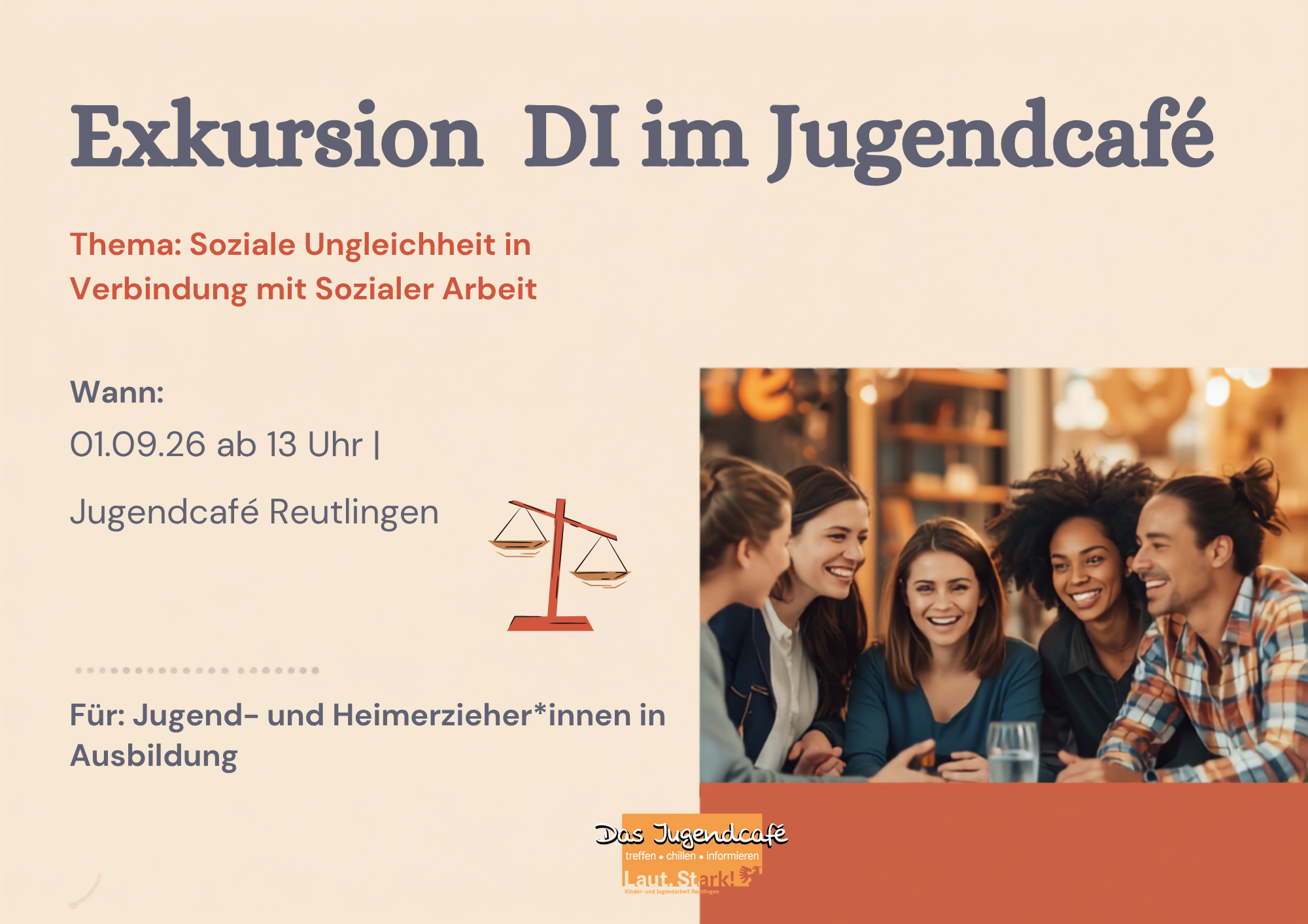Exkursion DI im Jugendcafé