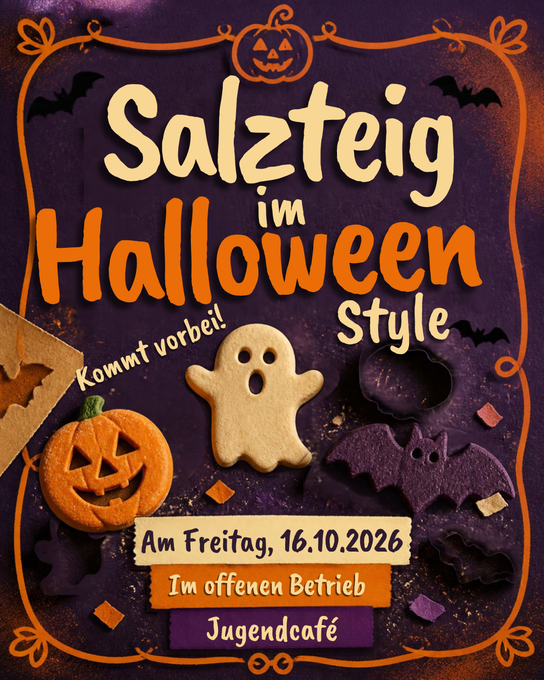Halloween Salzteig